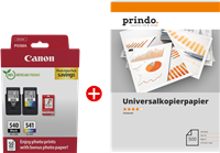 Canon PG-540+CL-541 MCVP Preto / várias cores / Branco / Branco Value Pack
