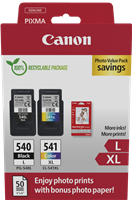 Canon PG-540L+CL-541XL czarny / różne kolory value pack