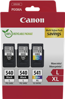 Canon PG-540L+CL-541XL Pack Preto / várias cores