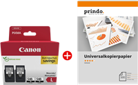 Canon PG-540L Twin MCVP Preto / Branco Value Pack