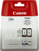 Canon PG-545+CL-546 Pack Preto / várias cores