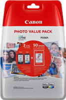 Canon PG-545XL + CL-546XL Photo Schwarz / mehrere Farben Value Pack