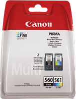 Canon PG-560 + CL-561 Multipack nero / differenti colori