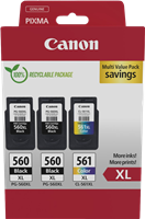 Canon PG-560XL+CL-561XL Pack Preto / várias cores