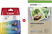 Canon PG540_CL541 MCVP Noir(e) / Plusieurs couleurs / Blanc fumé Value Pack