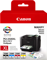 Canon PGI-2500XL Multipack zwart / cyan / magenta / geel