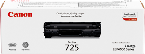 Canon 725 Preto Tóner