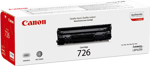 Canon 726 Preto Tóner