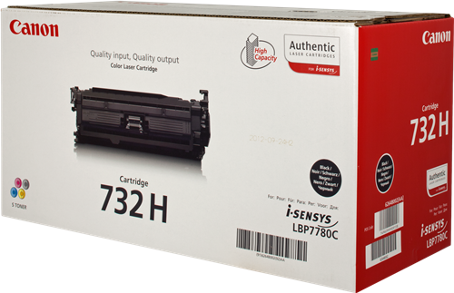 Canon 732hbk Preto Tóner