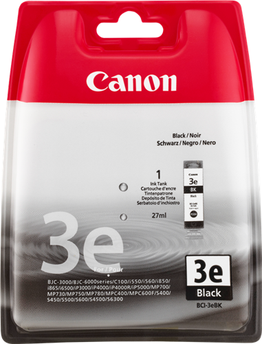 Canon BCI-3ebk Černá Inkoustovou kazetu