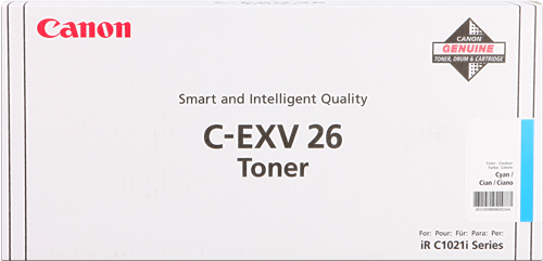 Canon C-EXV26c Cyan Tóner