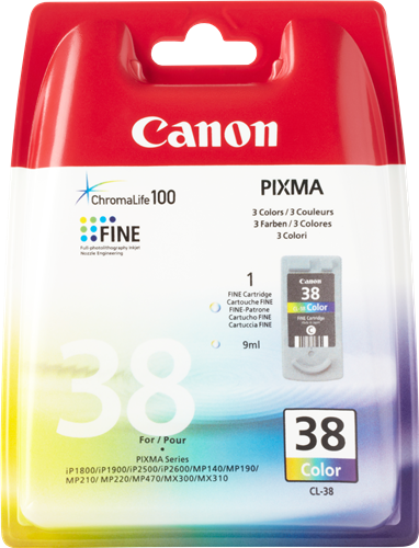 Canon CL-38 meer kleuren inktpatroon