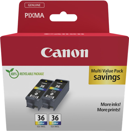 Canon CLI-36 multipack more colours