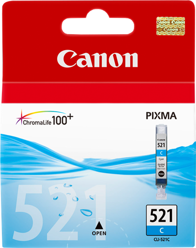 Canon CLI-521c Cyan Cartucho de tinta