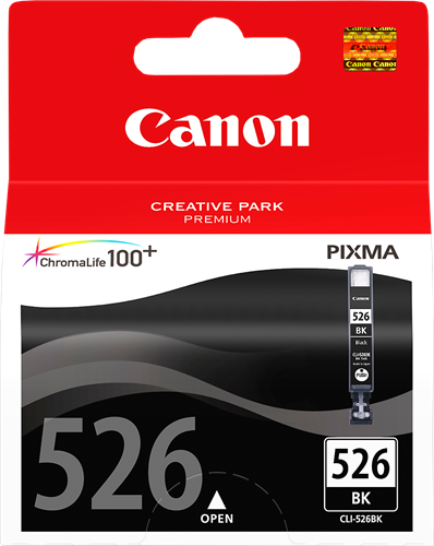 Canon CLI-526bk Preto Cartucho de tinta