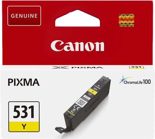 Canon CLI-531y Amarelo Cartucho de tinta