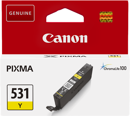 Canon CLI-531y Jaune Cartouche d'encre