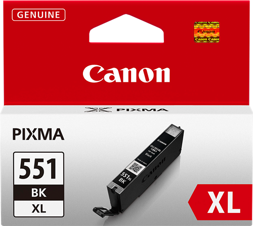 Canon CLI-551BK XL Černá Inkoustovou kazetu