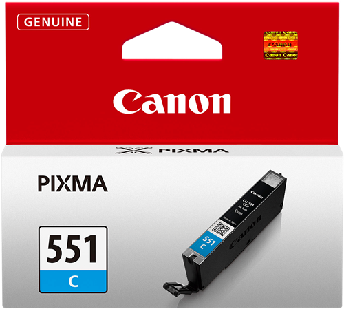 Canon CLI-551C tyrkysová Inkoustovou kazetu