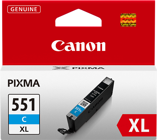 Canon CLI-551C XL Cyan Cartucho de tinta