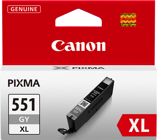 Canon CLI-551GY XL Grijs inktpatroon