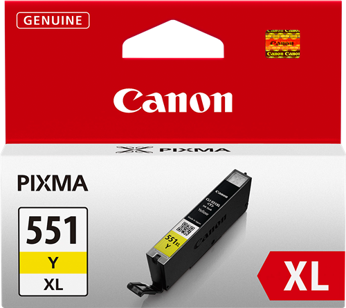Canon CLI-551Y XL Amarelo Cartucho de tinta