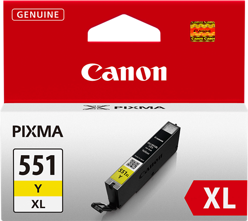 Canon CLI-551Y XL Jaune Cartouche d'encre