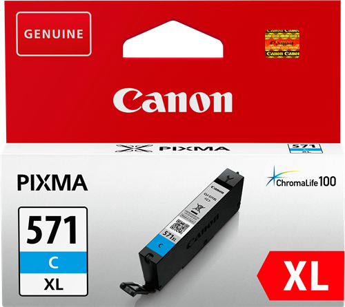 Canon CLI-571c XL tyrkysová Inkoustovou kazetu