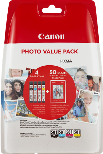 Canon PIXMA TS9550 CLI-581 Photo