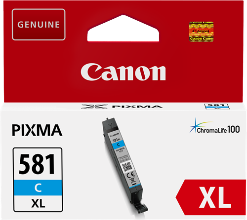Canon CLI-581c XL Cyan Cartucho de tinta