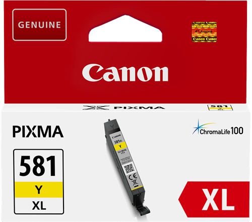 Canon CLI-581y XL Amarelo Cartucho de tinta
