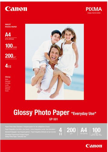 Canon Glossy Photo Papier "Everyday Use" A4 Blanco