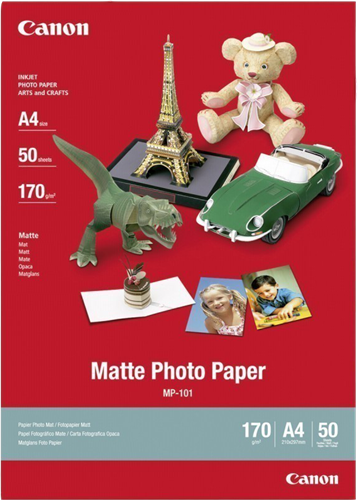Canon Matte Photo Paper A4 Blanc