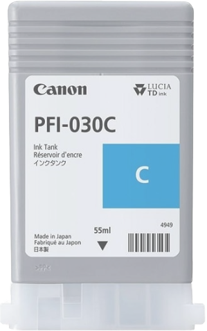 Canon PFI-030C Cyan Cartucho de tinta