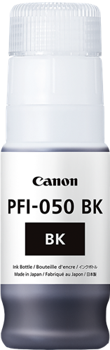 Canon PFI-050bk black ink cartridge