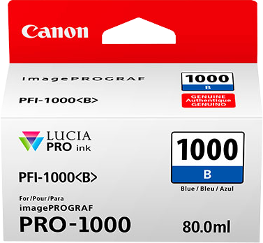 Canon PFI-1000b Blue ink cartridge