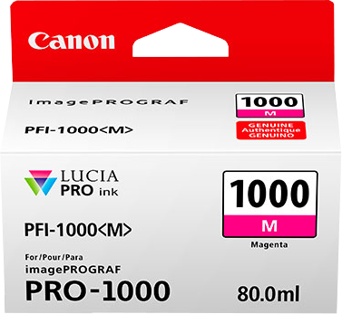 Canon PFI-1000m magenta ink cartridge