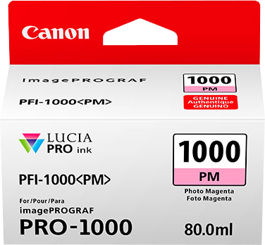 Canon PFI-1000pm magentafoto Cartouche d'encre