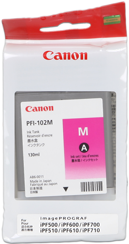 Canon PFI-102m magenta Cartucho de tinta