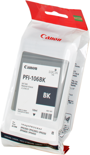 Canon PFI-106bk negro Cartucho de tinta