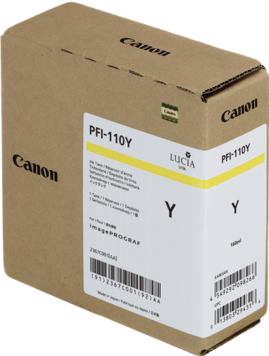 Canon PFI-110y giallo Cartuccia d'inchiostro