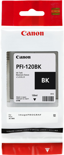 Canon PFI-120bk czarny kardiż atramentowy