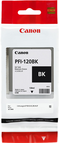 Canon PFI-120bk Preto Cartucho de tinta