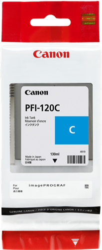 Canon PFI-120c Cyan Cartucho de tinta