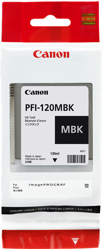 Canon PFI-120mbk Preto (opaco) Cartucho de tinta