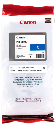 Canon PFI-207c ciano Cartuccia d'inchiostro
