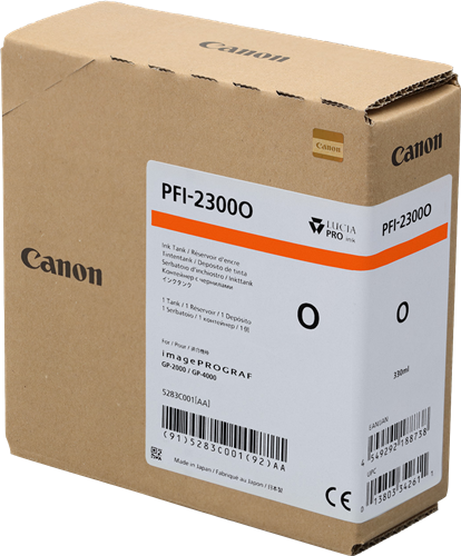 Canon PFI-2300o Laranja Cartucho de tinta