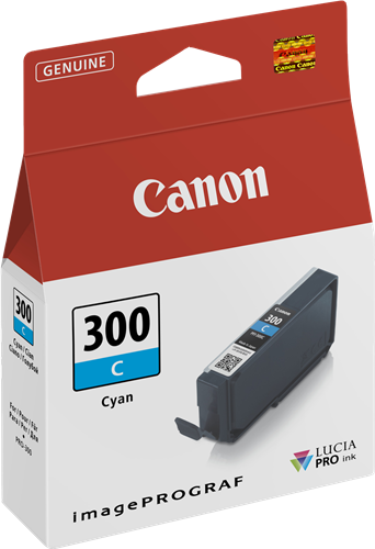 Canon PFI-300c Cyan Cartucho de tinta