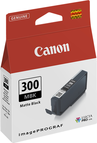 Canon PFI-300mbk Matzwart inktpatroon