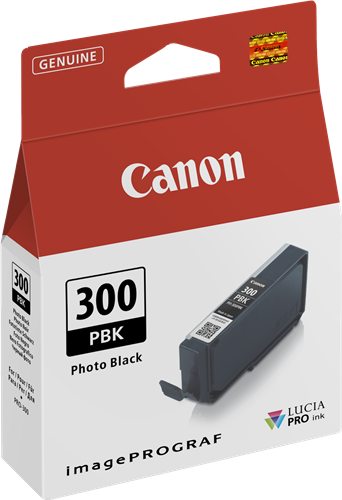 Canon PFI-300pbk Nero (Foto) Cartuccia d'inchiostro
